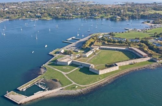 Fort Adams Aerial View